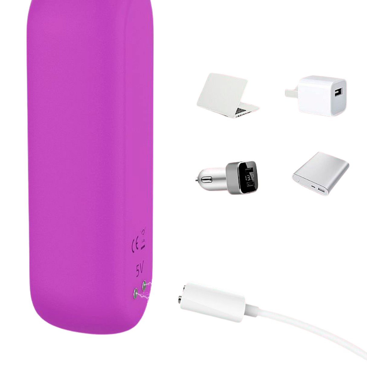 Estimulador de Clítoris e Bullet em Silicone com Controle Remoto, 9 Modos de Vibração e Recarregável - S-Hande Lycoris | Disponível em 2 Cores - 9