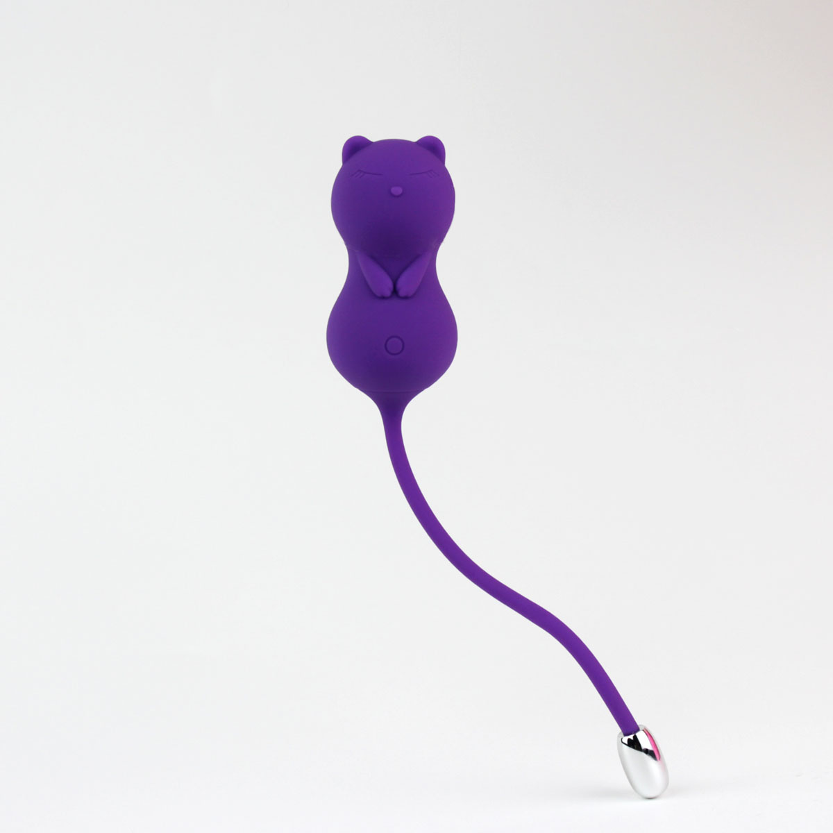 Bullet em Forma de Gato com 10 Modos de Vibração e 3 Modos de Intensidade com Controle Remoto - Kisstoy Young Paula | 6,5 x 3,3 cm - 2