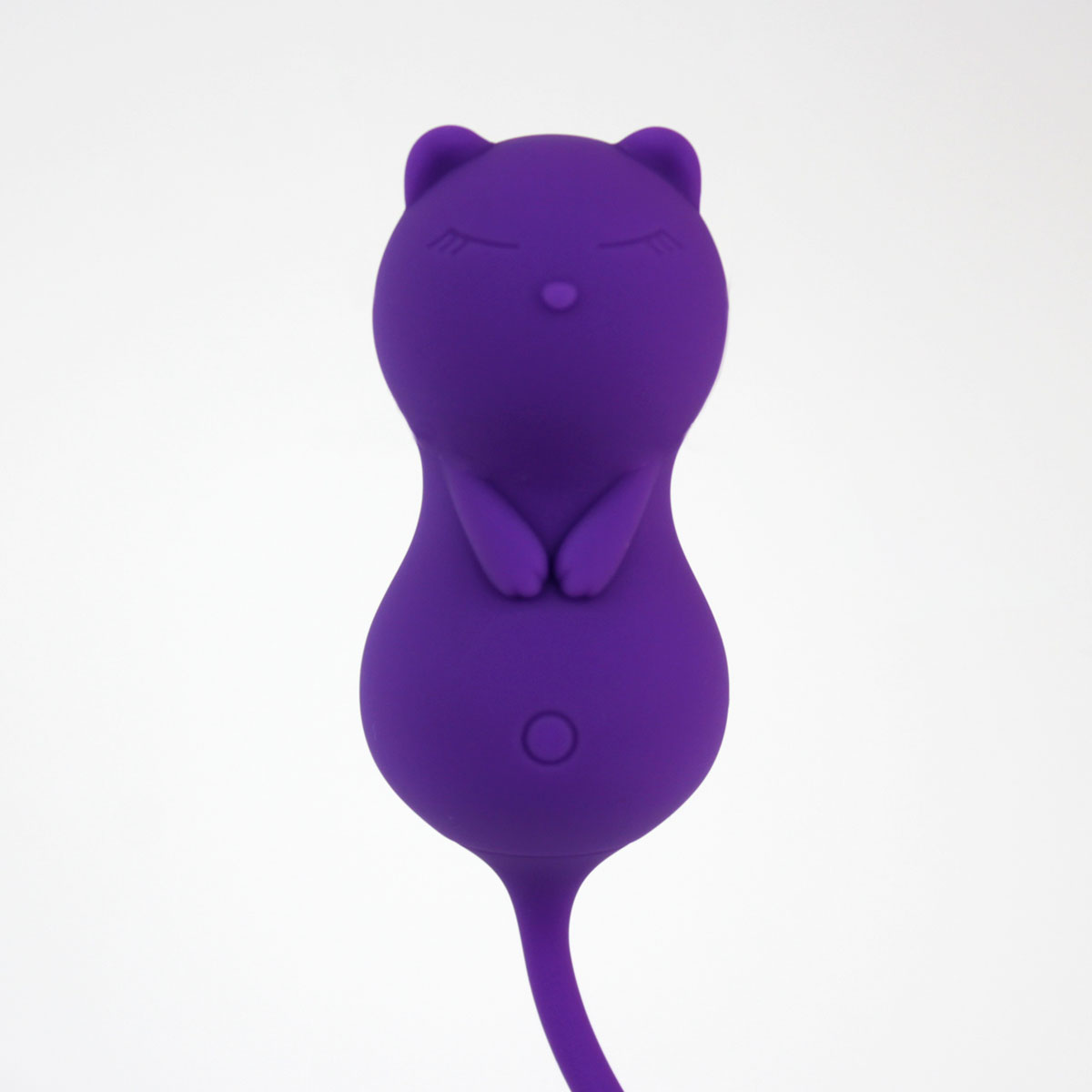 Bullet em Forma de Gato com 10 Modos de Vibração e 3 Modos de Intensidade com Controle Remoto - Kisstoy Young Paula | 6,5 x 3,3 cm - 3