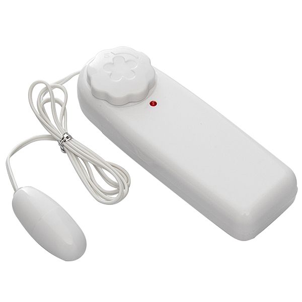 Bullet em Forma de Micro Ovo com Multivelocidade e Controle Remoto - Vibro do Prazer | Cor: Branco - 2