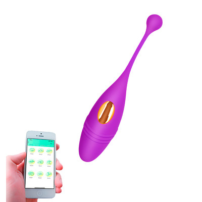 Bullet Massageador Recarregável em Silicone com 9 Modos de Vibrações e Controle Via Aplicativo - Pleasure Dreams | 15,5 x 3,1 cm | Disponível em 2 Cores