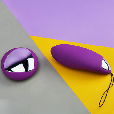 Foto 1 do produto Bullet de Ponto G e Estimulador em Controle Remoto Sem Fio, Recarregável com 9 Modos de Vibração e Resistente à Água - S-Hande Amanda | Cor: Roxo