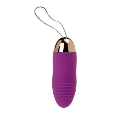 Foto 2 do produto Bullet Recarregável com 10 Modos de Vibrações com Controle Remoto - Vibrating Egg | 6,6 x 3,0 cm