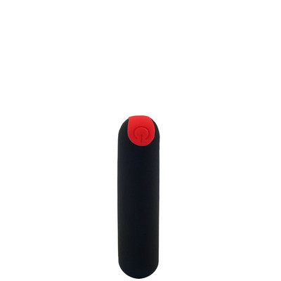 Foto 2 do produto Bullet Recarregável Revestido em Silicone com 10 Modos de Virações - Mini Bullet | 9,9 x 2,4 cm