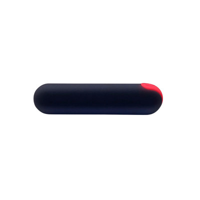 Foto 4 do produto Bullet Recarregável Revestido em Silicone com 10 Modos de Virações - Mini Bullet | 9,9 x 2,4 cm