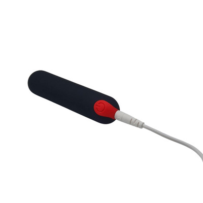 Foto 5 do produto Bullet Recarregável Revestido em Silicone com 10 Modos de Virações - Mini Bullet | 9,9 x 2,4 cm