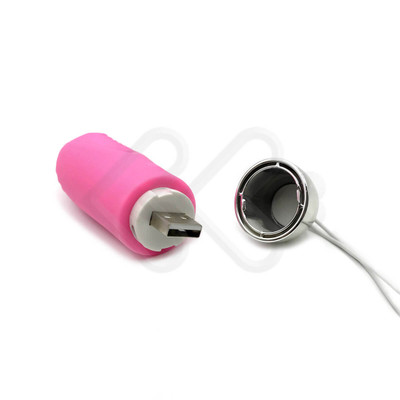 Foto 6 do produto Bullet Recarregável em Silicone com 12 Modos de Vibrações e Controle Remoto sem Fio com Orelhinha - Remote Control Vibrating Egg | Disponível em 2 Cores