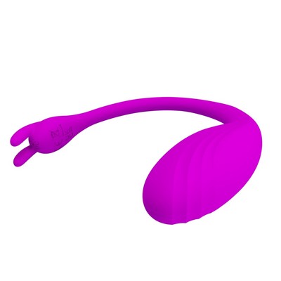 Foto 6 do produto Bullet Recarregável em Silicone com 12 Modos de Vibrações e Controle Remoto Via App - Pretty Love Catalina | 7,3 x 3 cm