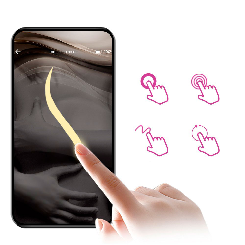 Bullet Recarregável em Silicone com 12 Modos de Vibrações e Controle Remoto Via App - Pretty Love Catalina | 7,3 x 3 cm - 11