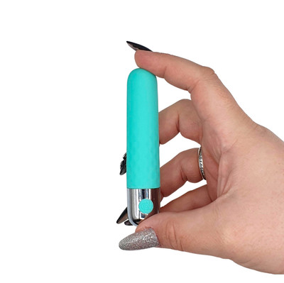 Foto 6 do produto Bullet Recarregável em Silicone e ABS com 10 Modos de Vibrações - Love Magic Samira | Disponível em 4 Cores