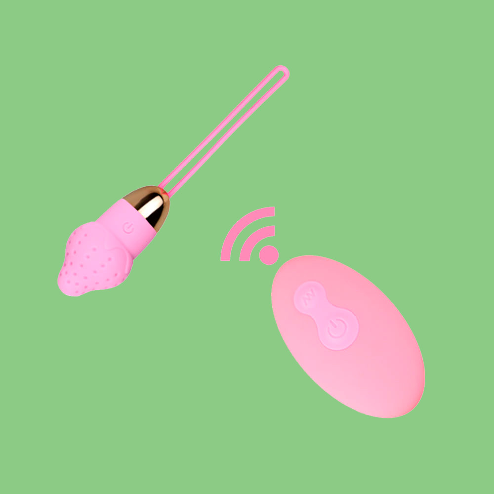 Bullet Recarregável em Silicone com Formato de Morango, 10 Modos de Vibração e Controle Remoto - YouVibe | Disponível em 3 Cores - 2