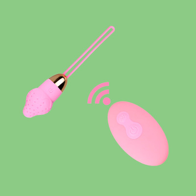 Foto 2 do produto Bullet Recarregável em Silicone com Formato de Morango, 10 Modos de Vibração e Controle Remoto - YouVibe | Disponível em 3 Cores