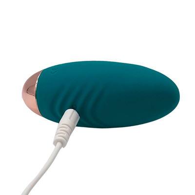 Foto 12 do produto Bullet Recarregável em Silicone com Função Aquecimento, 10 Modos de Vibrações e Controle Remoto Sem Fio - Lilo We Love | Disponível em 3 Cores