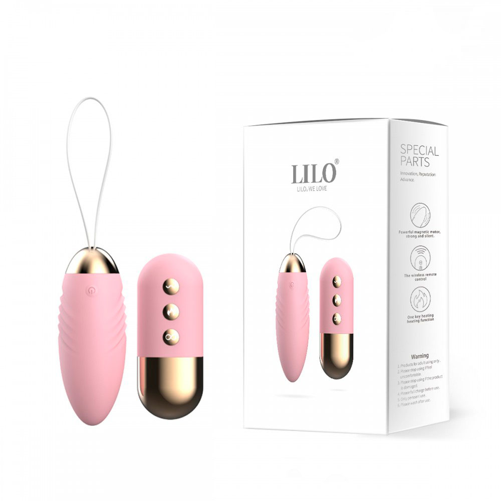 Bullet Recarregável em Silicone com Função Aquecimento, 10 Modos de Vibrações e Controle Remoto Sem Fio - Lilo We Love | Disponível em 3 Cores - 3