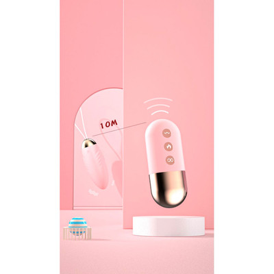 Foto 6 do produto Bullet Recarregável em Silicone com Função Aquecimento, 10 Modos de Vibrações e Controle Remoto Sem Fio - Lilo We Love | Disponível em 3 Cores