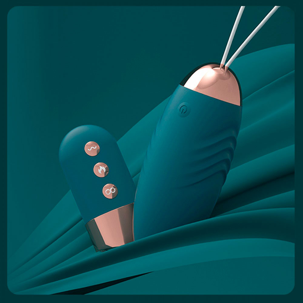 Bullet Recarregável em Silicone com Função Aquecimento, 10 Modos de Vibrações e Controle Remoto Sem Fio - Lilo We Love | Disponível em 3 Cores - 9