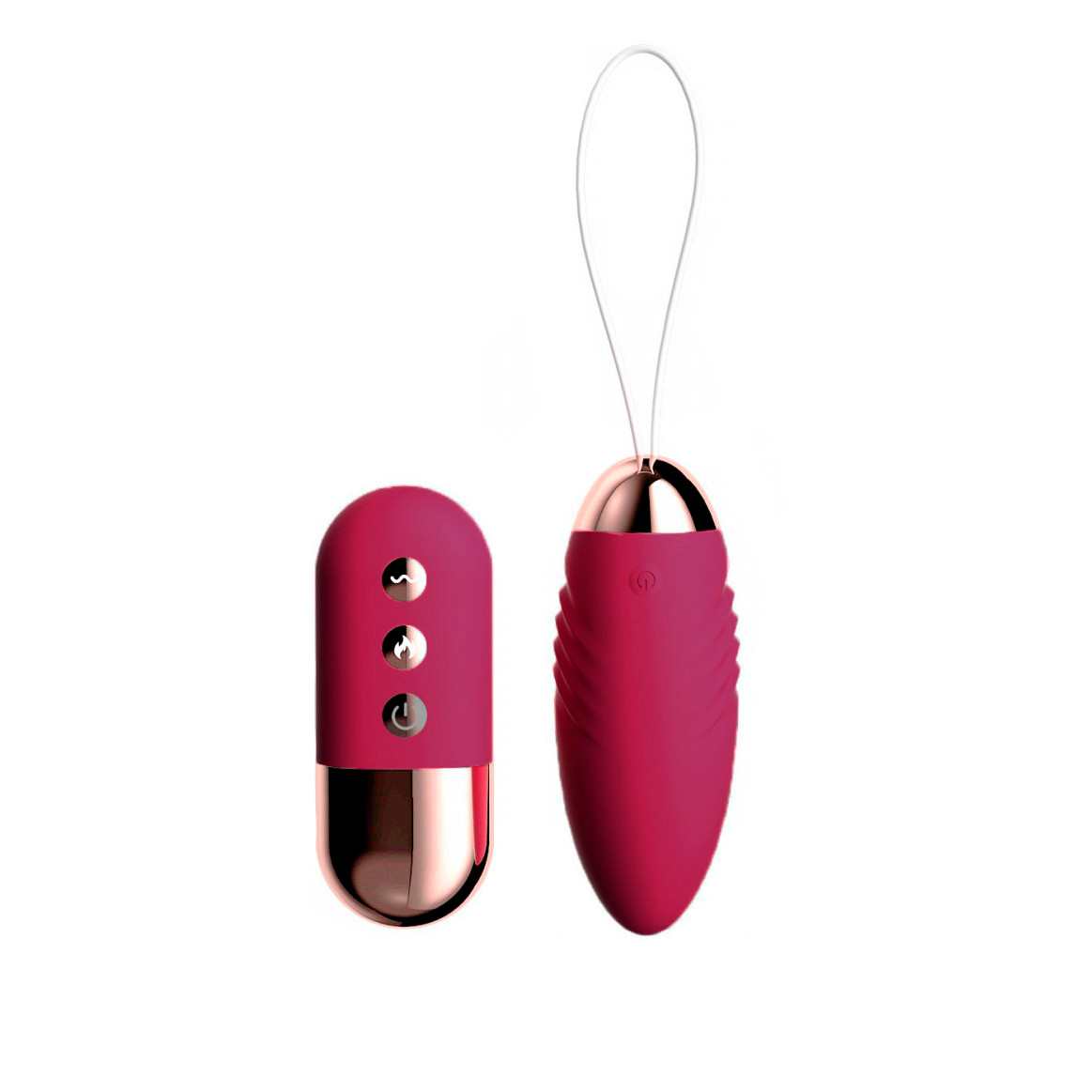 Bullet Recarregável em Silicone com Função Aquecimento, 10 Modos de Vibrações e Controle Remoto Sem Fio - Lilo We Love Horn 2 | Disponível em 4 Cores - 2