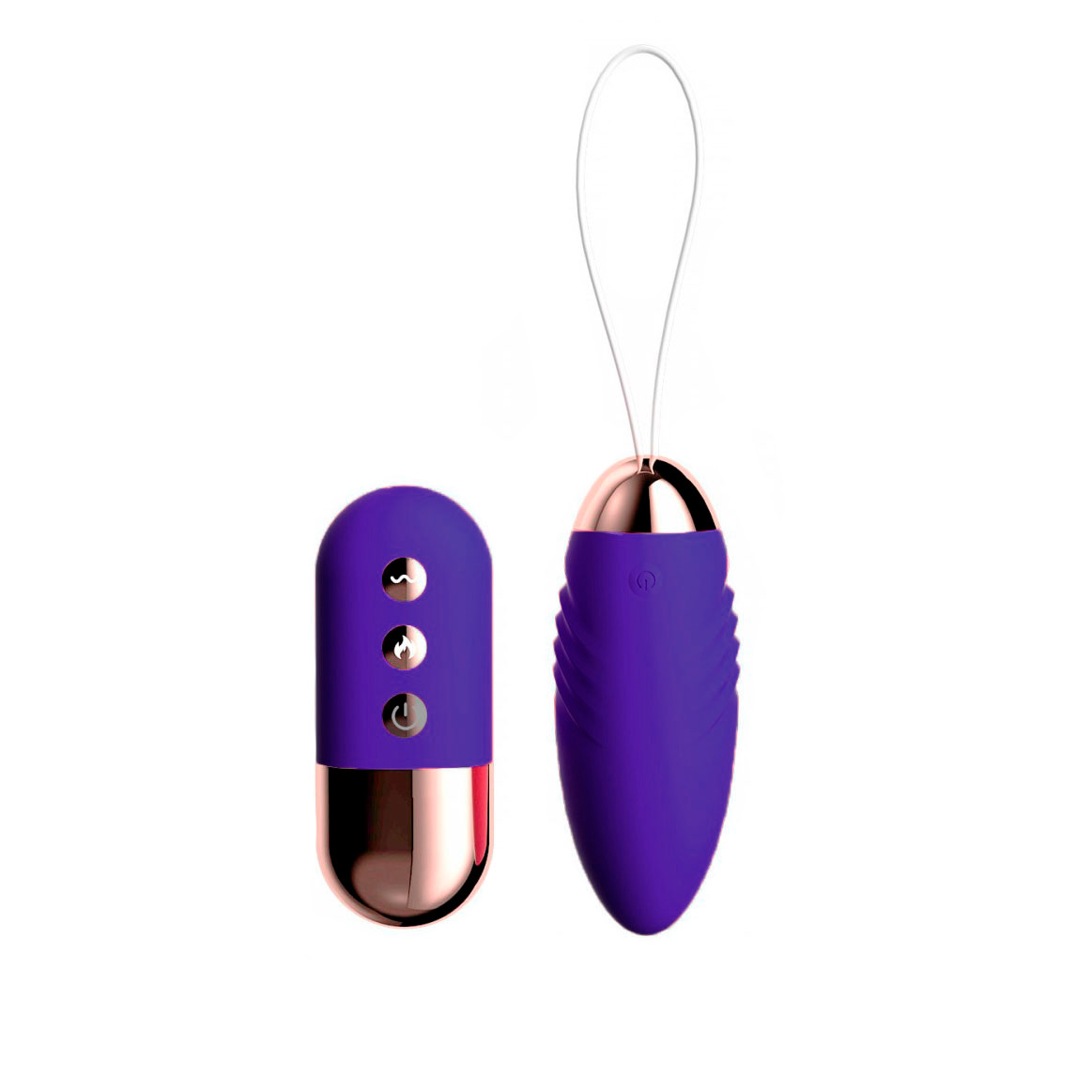 Bullet Recarregável em Silicone com Função Aquecimento, 10 Modos de Vibrações e Controle Remoto Sem Fio - Lilo We Love Horn 2 | Disponível em 4 Cores - 7