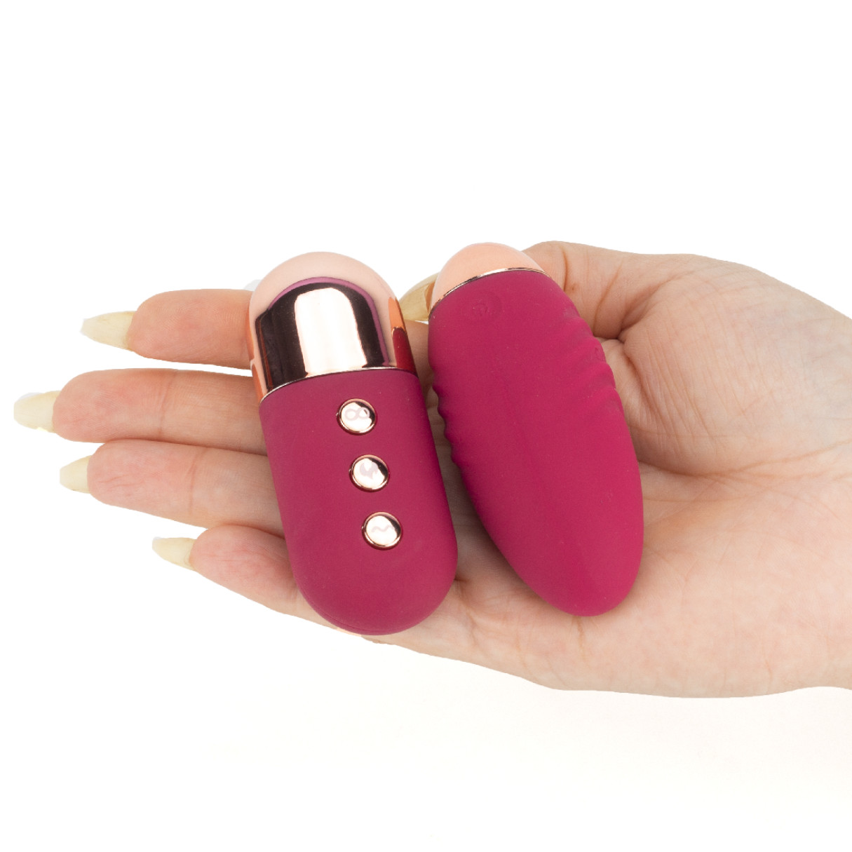 Bullet Recarregável em Silicone com Função Aquecimento, 10 Modos de Vibrações e Controle Remoto Sem Fio - Lilo We Love Horn 2 | Disponível em 4 Cores - 4