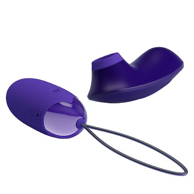Foto 7 do produto Bullet em Silicone com 12 Modos de Vibração e Controle Remoto sem Fio com 4 Níveis de Pulsação - Pretty Love Orthus | Disponível em 2 Cores