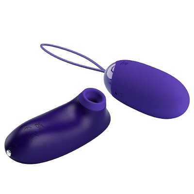 Foto 6 do produto Bullet em Silicone com 12 Modos de Vibração e Controle Remoto sem Fio com 4 Níveis de Pulsação - Pretty Love Orthus | Disponível em 2 Cores