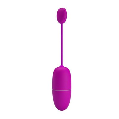 Foto 3 do produto Bullet em Silicone com 12 Modos de Vibração e Interação por Aplicativo - Pretty Love Nymph | 6,9 x 3 cm