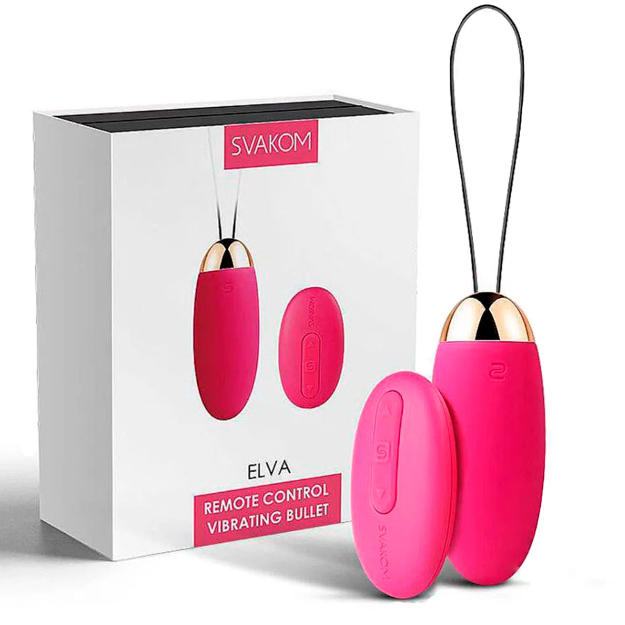 Bullet em Silicone com 5 Modos de Vibração e Controle Remoto sem Fio - Svakom Elva | 7,9 x 3,1 cm | Disponível em 2 Cores - 6