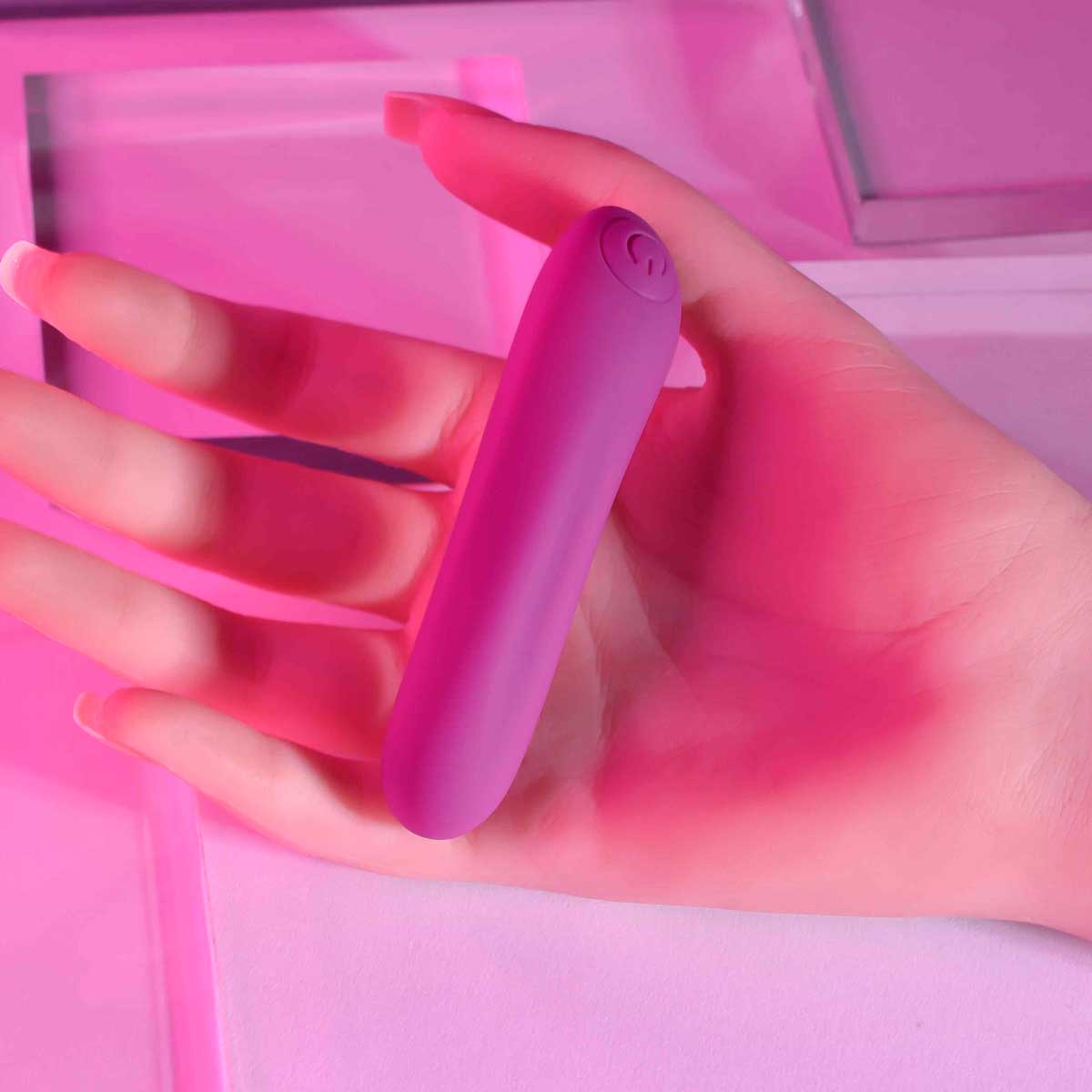 Bullet em Silicone com 7 Vibrações Poderosas, Carregamento Via USB e Resistente à Água - Evolved Playboy Pleasure | 9 x 2 cm - 5