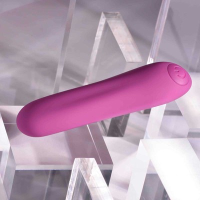 Foto 1 do produto Bullet em Silicone com 7 Vibrações Poderosas, Carregamento Via USB e Resistente à Água - Evolved Playboy Pleasure | 9 x 2 cm
