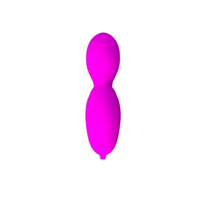 Bullet em Silicone com Controle Remoto, 12 Modos de Rotação e Vibração - Pretty Love Vega | 10 x 2,8 cm