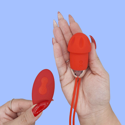 Bullet em Silicone no Formato de Cogumelo com 20 Modos de Vibrações, Controle Remoto e Recarregável - YouVibe | Disponível em 3 Cores