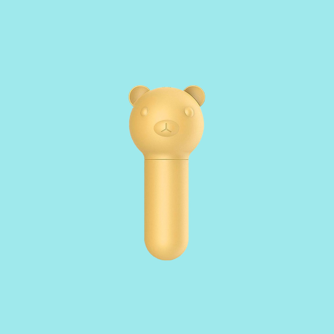 Bullet em Silicone no Formato de Urso com 10 Modos de Vibração e Recarregável via USB - SI | 8,3 x 2,1 cm | Disponível em 2 Cores - 2