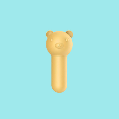 Foto 2 do produto Bullet em Silicone no Formato de Urso com 10 Modos de Vibração e Recarregável via USB - SI | 8,3 x 2,1 cm | Disponível em 2 Cores