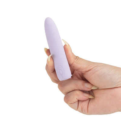 Bullet em Silicone Macio e Flexível com 10 Modos de Vibração e Recarregável - Lilo Soft Vibrator | 9,5 x 2 cm
