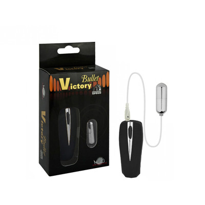 Bullet com Vibração Multivelocidade e Controle Remoto com Fio - Aphrodisia Bullet Victory | Disponível em 2 Cores