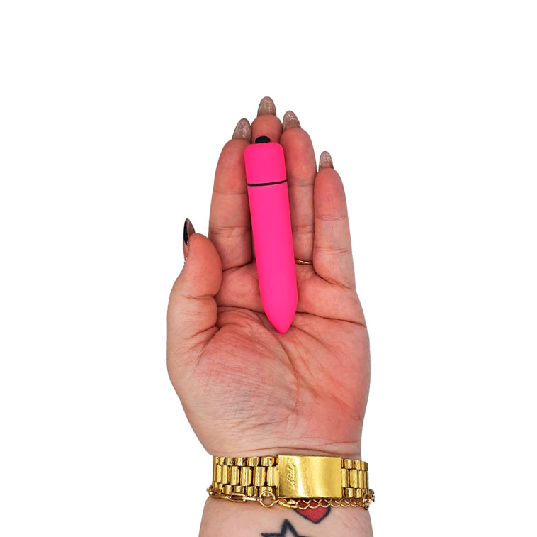 Cápsula Vibratória com 10 Modos de Vibração - Bullet Vibrating Massager | 9,1 x 1,7 cm | Disponível em 5 Cores - 8
