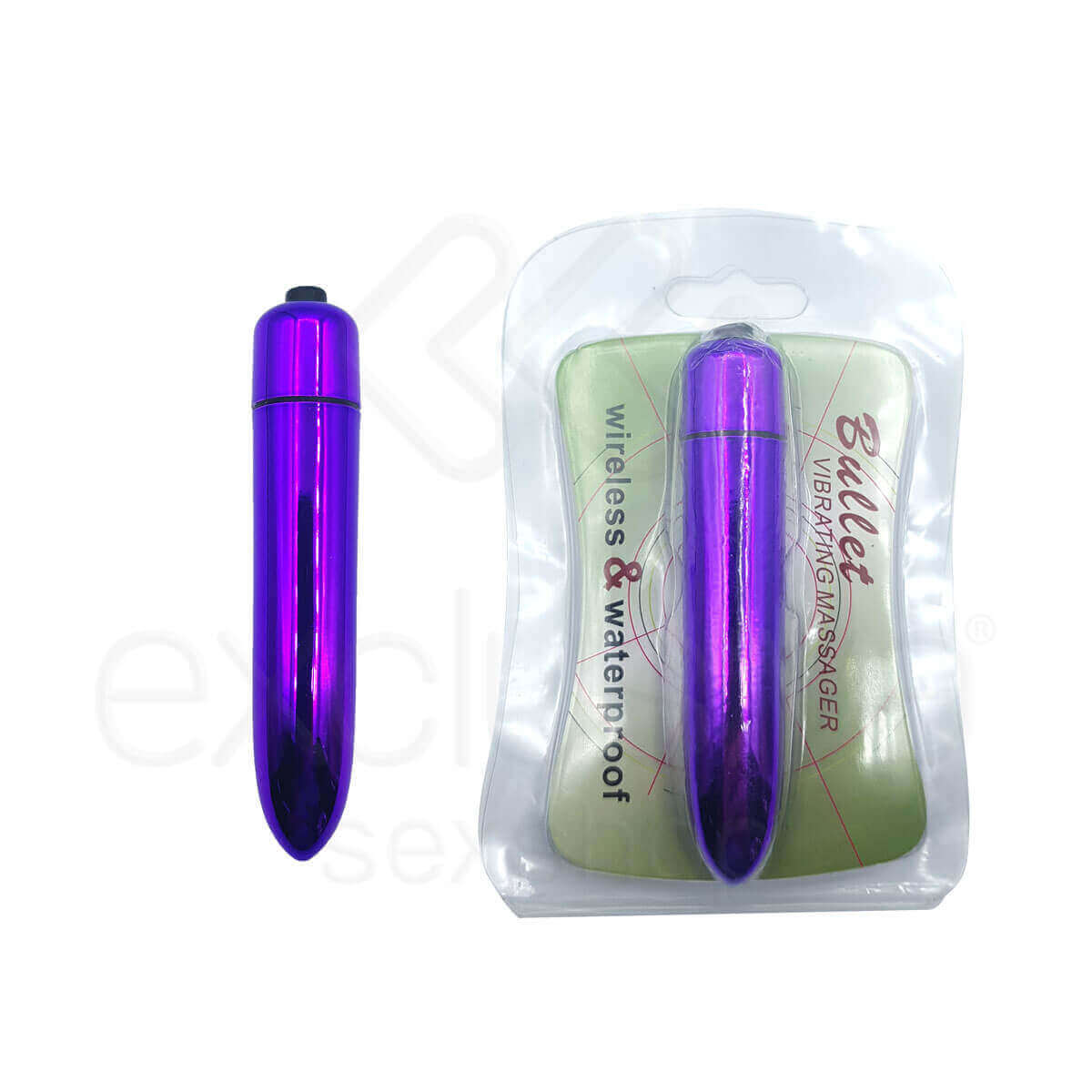 Cápsula Vibratória com Vibração Única - Bullet Vibrating Massager | 8 x 1,5 cm | Disponível em 3 Cores - 8