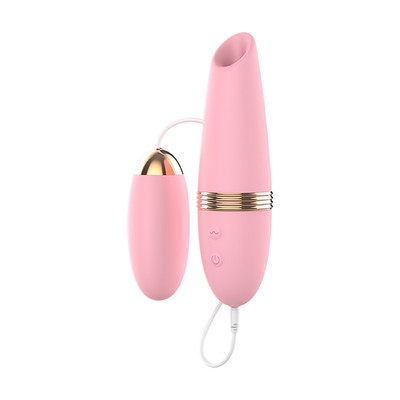 Foto 3 do produto Bullet em Silicone com 10 Modos de Vibração e Estimulador de Clitóris com 6 Tipos de Pulsação - Lilo Honey Mouth