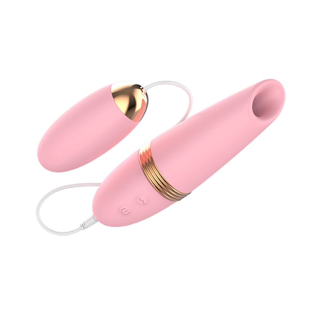 Bullet em Silicone com 10 Modos de Vibração e Estimulador de Clitóris com 6 Tipos de Pulsação - Lilo Honey Mouth - 2