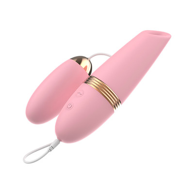 Foto 5 do produto Bullet em Silicone com 10 Modos de Vibração e Estimulador de Clitóris com 6 Tipos de Pulsação - Lilo Honey Mouth