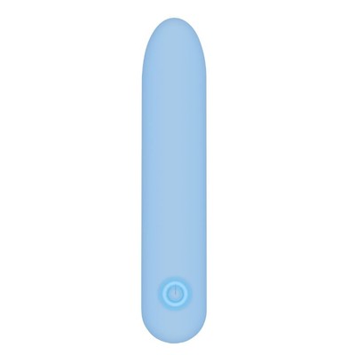 Foto 2 do produto Bullet Vibratório Recarregável com Textura Suave e 10 Modos de Vibração - Evolved Eve's Silky Sensations Rechargeable Bullet | 9,5 x 1,8 cm