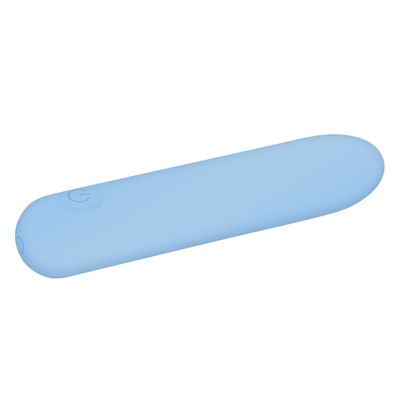 Foto 3 do produto Bullet Vibratório Recarregável com Textura Suave e 10 Modos de Vibração - Evolved Eve's Silky Sensations Rechargeable Bullet | 9,5 x 1,8 cm