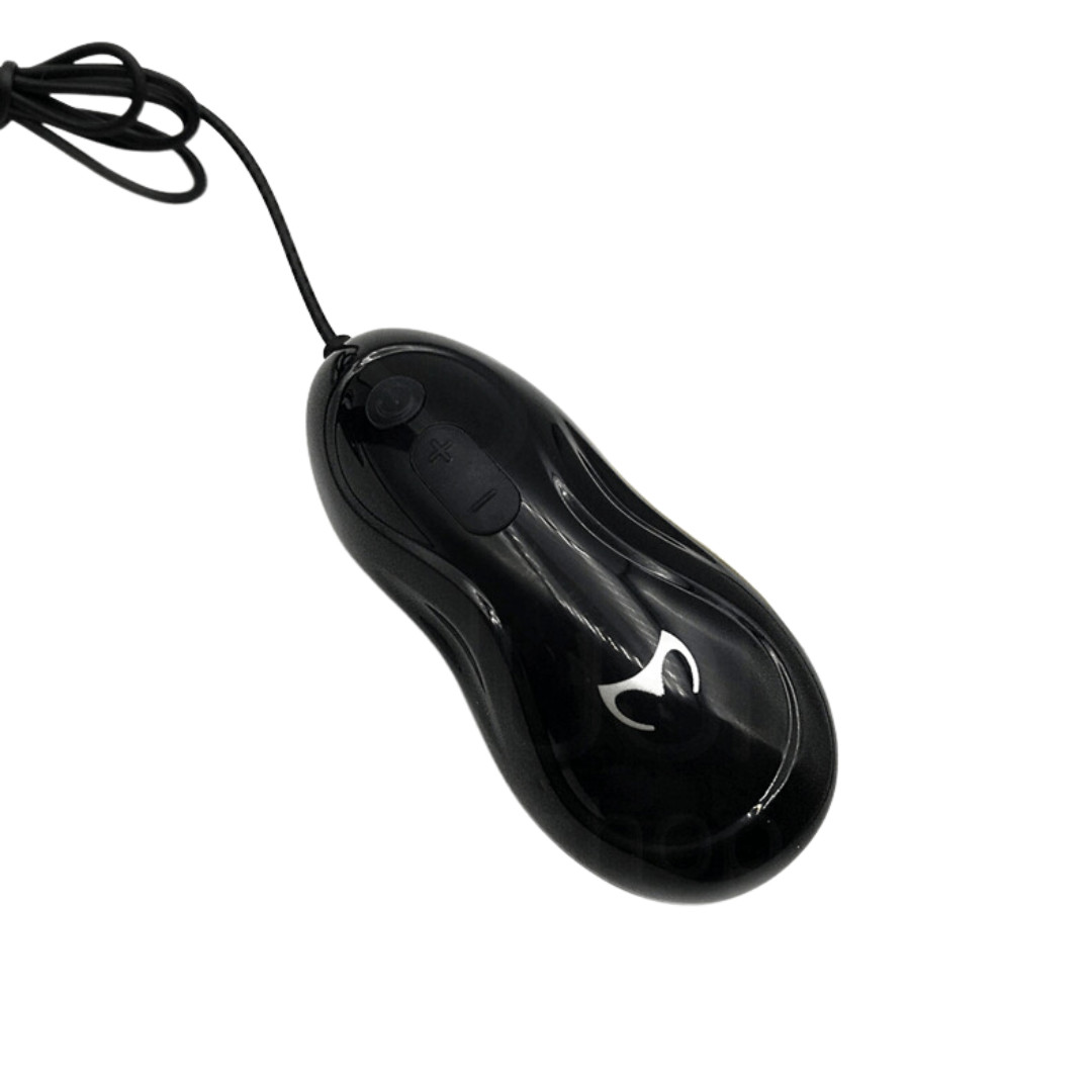 Plug Anal em TPR com 12 Modos de Vibração, Formato Escalonado, Controle Remoto e Base em Ventosa - Butt Plug One Love Nest 4 | 11,5 x 3,4 cm - 3