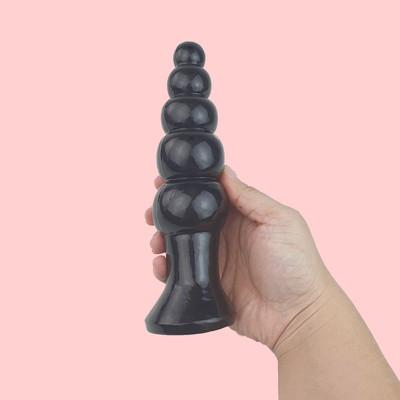 Foto 5 do produto Plug Anal Escalonado no Formato de Esferas - ButtPlug | 16,5 x 5,1 cm