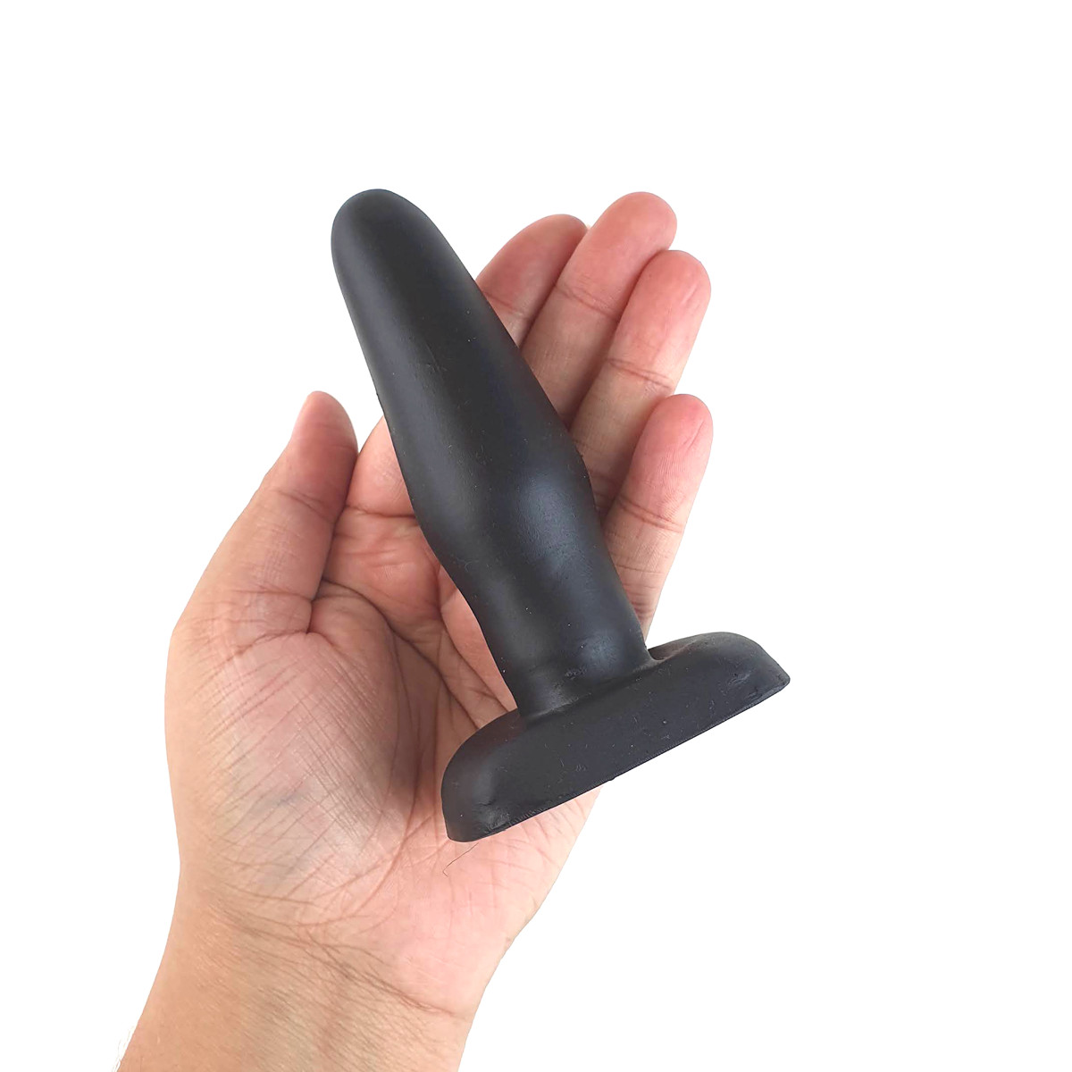 Plug Anal Feito em PVC Atóxico com Formato de Cone - Butt Plug | 10,6 x 3,4 cm | Disponível em 2 Cores - 3