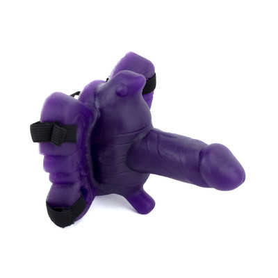 Foto 4 do produto Estimulador em Forma de Borboleta com Mini Pênis, Controle Remoto com Fio e Bullet Multivelocidade - Butterfly | Disponível em 2 Cores