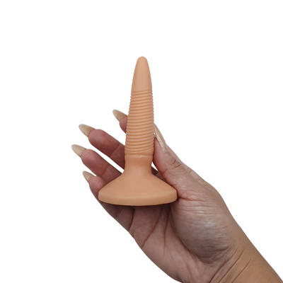 Foto 5 do produto Plug Finco com Estrias - ButtPlug | 9,7 x 2,2 cm | Disponível em Duas Cores