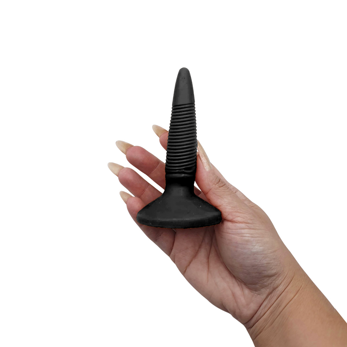 Plug Anal Finco com Estrias - ButtPlug | 9,5 x 2,4 cm | Disponível em 2 Cores - 4
