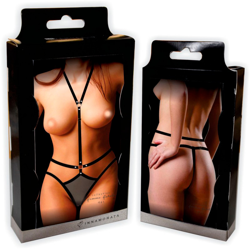 Calcinha com Alça Longa pelo Pescoço - InNamorata Femme Fatale | Tamanho Único | Disponível em 3 Cores - 2