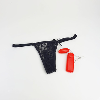 Foto 4 do produto Calcinha com Cápsula Vibratória Multivelocidade - Pimenta Sexy Tanga Bullet | Disponível em 2 Cores